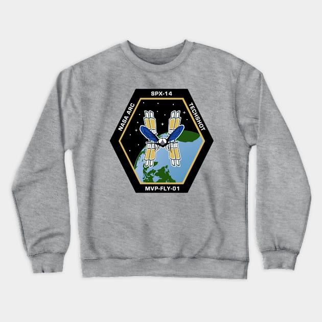 MVP Validation Mission Logo Crewneck Sweatshirt by Spacestuffplus